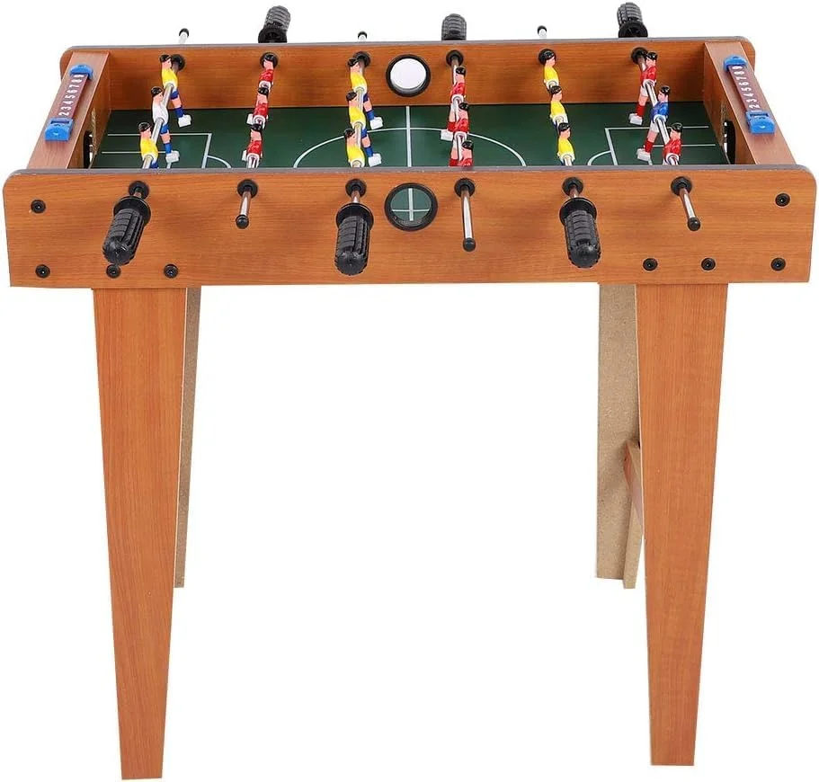 فوتبال دستی مدل FC22، ست قابل حمل، میز بازی چوبی با مونتاژ آسان به همراه توپ و بازیکنان، ست میز فوتبال دستی مناسب فضای داخلی برای بازی، اتاق بازی، به همراه توپ و بازیکنان فوتبال دستی مدل FC22، ست قابل حمل، میز بازی چوبی با مونتاژ آسان به همراه توپ و بازیکنان، ست میز فوتبال دستی مناسب فضای داخلی برای بازی، اتاق بازی، به همراه توپ و بازیکنان