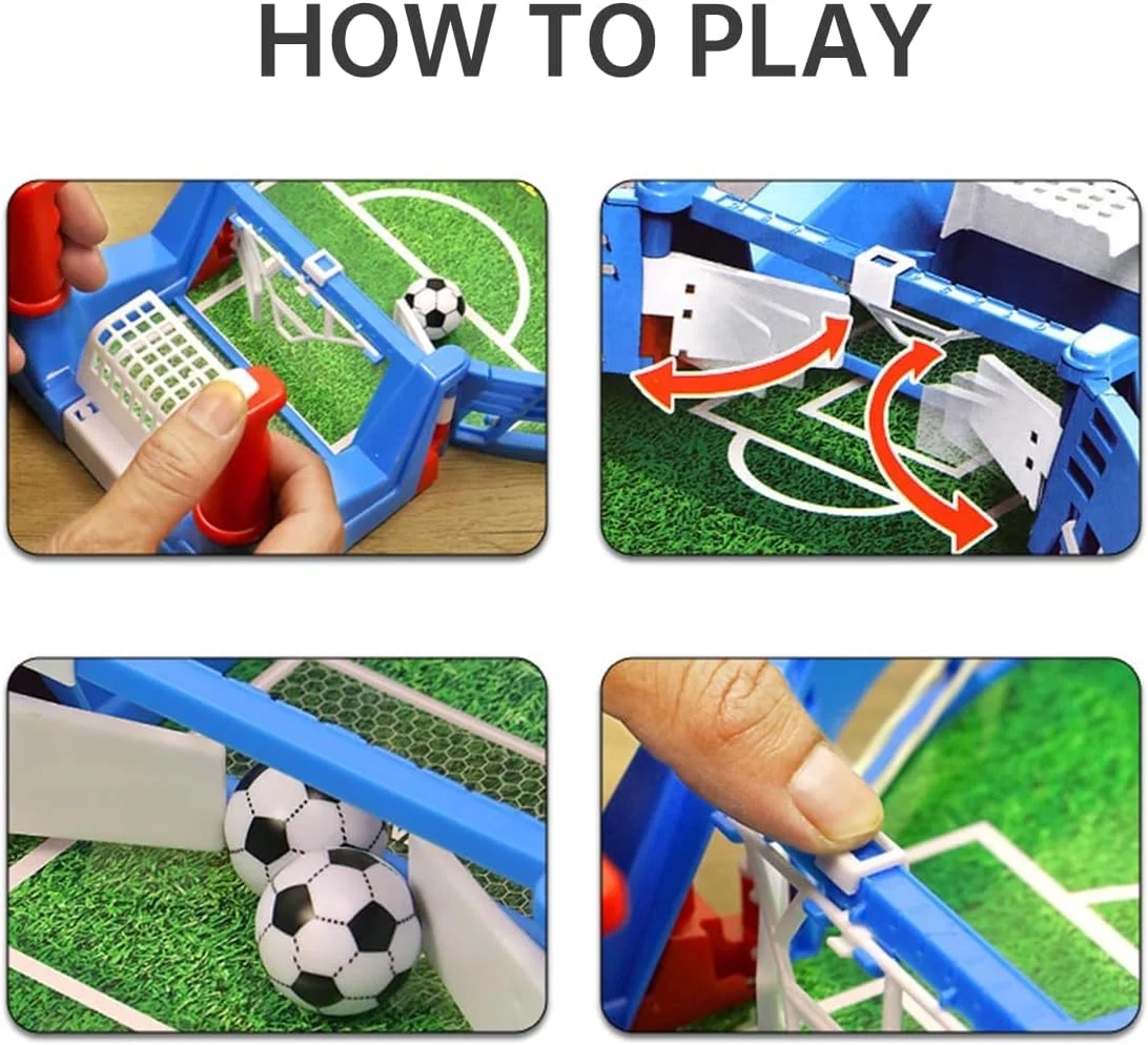 بازی فوتبال بزرگ ECVV (57 * 28.5 * 11 سانتی متر)، فوتبال دستی رومیزی برای اتاق بازی فوتبال دستی داخلی، بازی تخته ای ورزشی فوتبال دستی برای کودکان، بزرگسالان، شب بازی خانوادگی سرگرم کننده بازی فوتبال بزرگ ECVV (57 * 28.5 * 11 سانتی متر)، فوتبال دستی رومیزی برای اتاق بازی فوتبال دستی داخلی، بازی تخته ای ورزشی فوتبال دستی برای کودکان، بزرگسالان، شب بازی خانوادگی سرگرم کننده