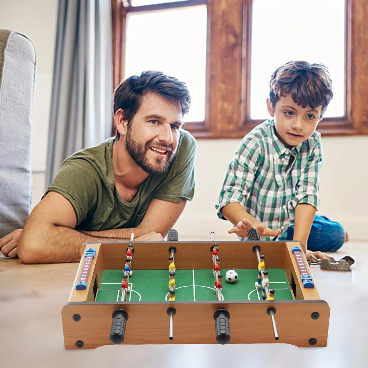 فوتبال دستی - فوتبال دستی رومیزی قابل حمل | فوتبال دستی تقویت هماهنگی چشم و دست، پرورش ادراک، تعمیق تعامل والدین و فرزندان برای دختران، پسران، کودکان، خانه فوتبال دستی - فوتبال دستی رومیزی قابل حمل | فوتبال دستی تقویت هماهنگی چشم و دست، پرورش ادراک، تعمیق تعامل والدین و فرزندان برای دختران، پسران، کودکان، خانه