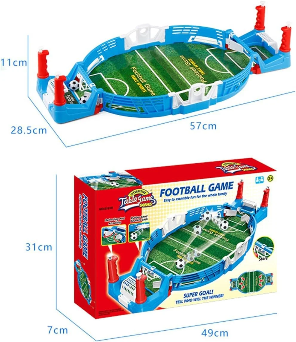 بازی فوتبال بزرگ ECVV (57 * 28.5 * 11 سانتی متر)، فوتبال دستی رومیزی برای اتاق بازی فوتبال دستی داخلی، بازی تخته ای ورزشی فوتبال دستی برای کودکان، بزرگسالان، شب بازی خانوادگی سرگرم کننده بازی فوتبال بزرگ ECVV (57 * 28.5 * 11 سانتی متر)، فوتبال دستی رومیزی برای اتاق بازی فوتبال دستی داخلی، بازی تخته ای ورزشی فوتبال دستی برای کودکان، بزرگسالان، شب بازی خانوادگی سرگرم کننده