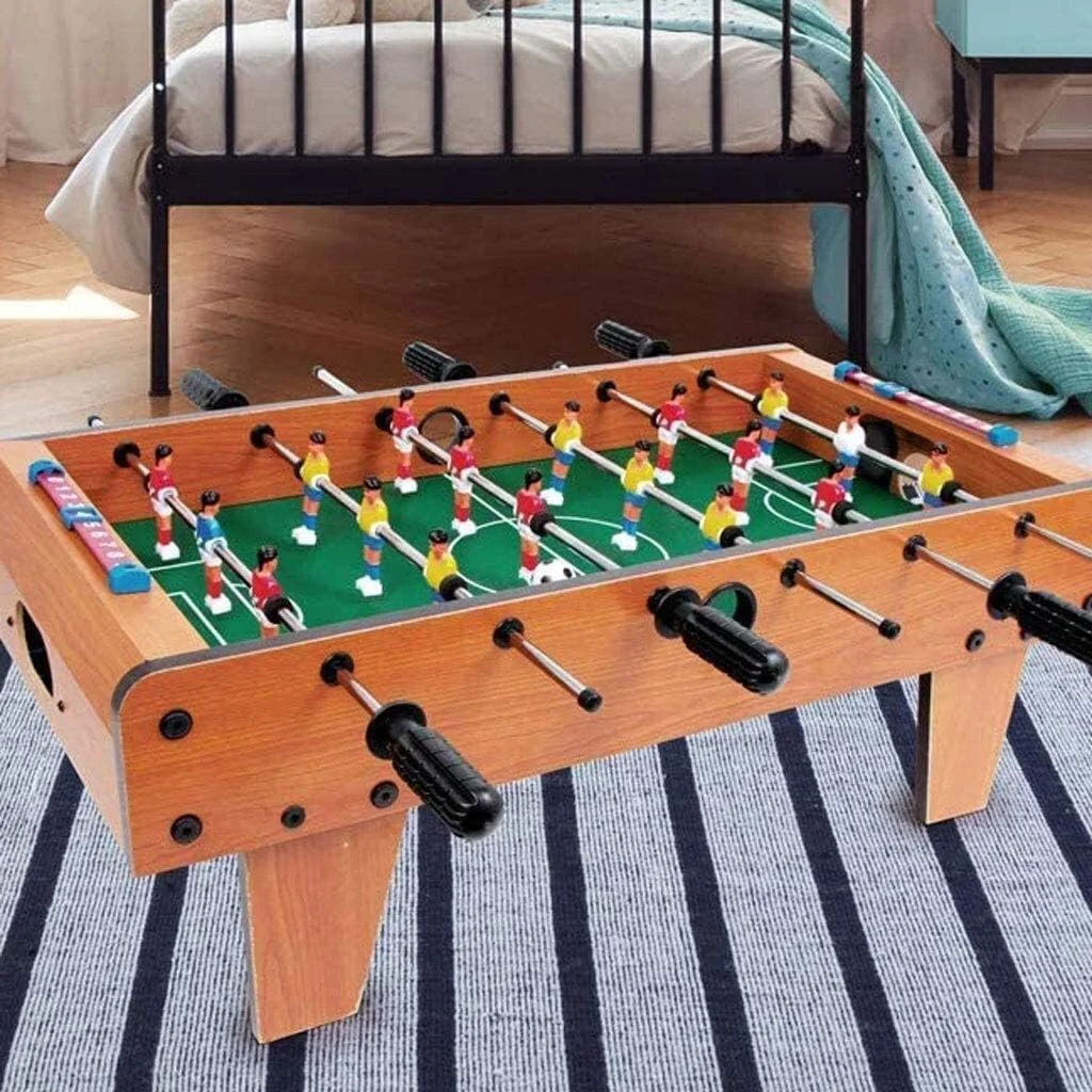 فوتبال دستی آراست، بازی فوتبال تخته ای چوبی، فوتبال دستی سایز مسابقه برای کودکان و بزرگسالان، میز فوتبال برای اتاق بازی، آرکید LEOWE