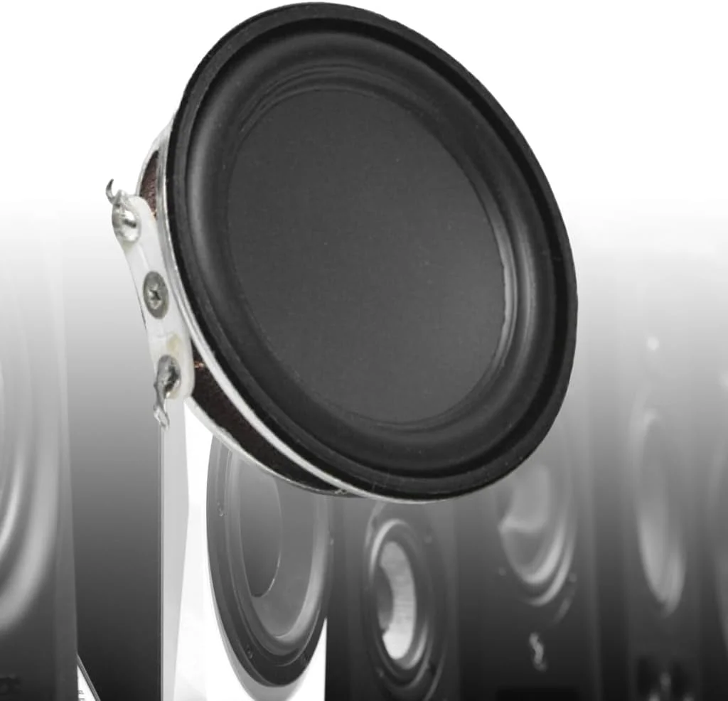 بلندگوهای فول رنج 45 میلی‌متری 4 اهم 5 وات، آمپلی‌فایرهای صوتی قابل حمل، بلندگوهای صوتی کناری PU، سینمای خانگی