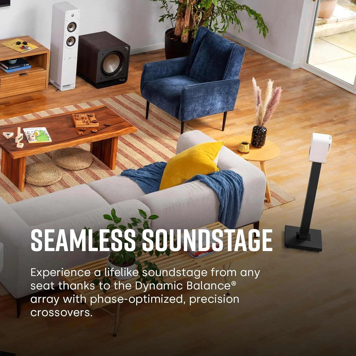 بلندگوهای فراگیر با وضوح بالا POLK AUDIO Signature Elite ES10 برای سینمای خانگی، بلندگوهای استریو، بلندگوی ماهواره ای، HiFi، سازگار با Dolby Atmos و DTS: X (جفت 2 عددی) - مشکی، کمکی