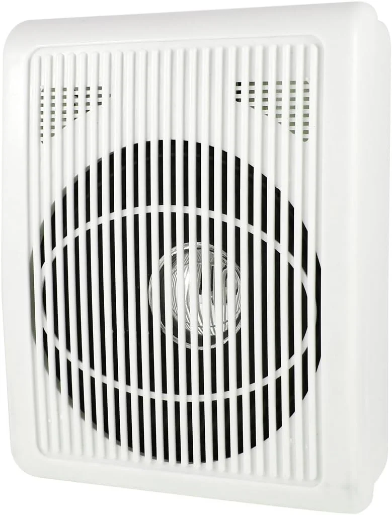 Ruilogod Home Theater Indoor Plastic Wall Surface Hanging Mount Sound Audio Loudspeaker Background Music Streaming Stereo Speaker System 3-5W 8Ohm White