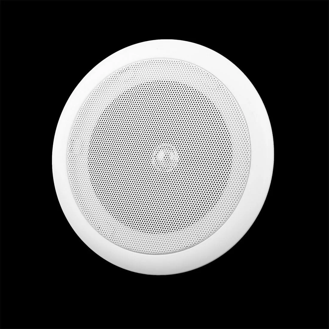 بلندگوی سقفی قابل حمل پلاستیکی Ruilogod برای موسیقی پس زمینه سینمای خانگی، 17.7 × 5 سانتی متر، 2 عدد، سفید