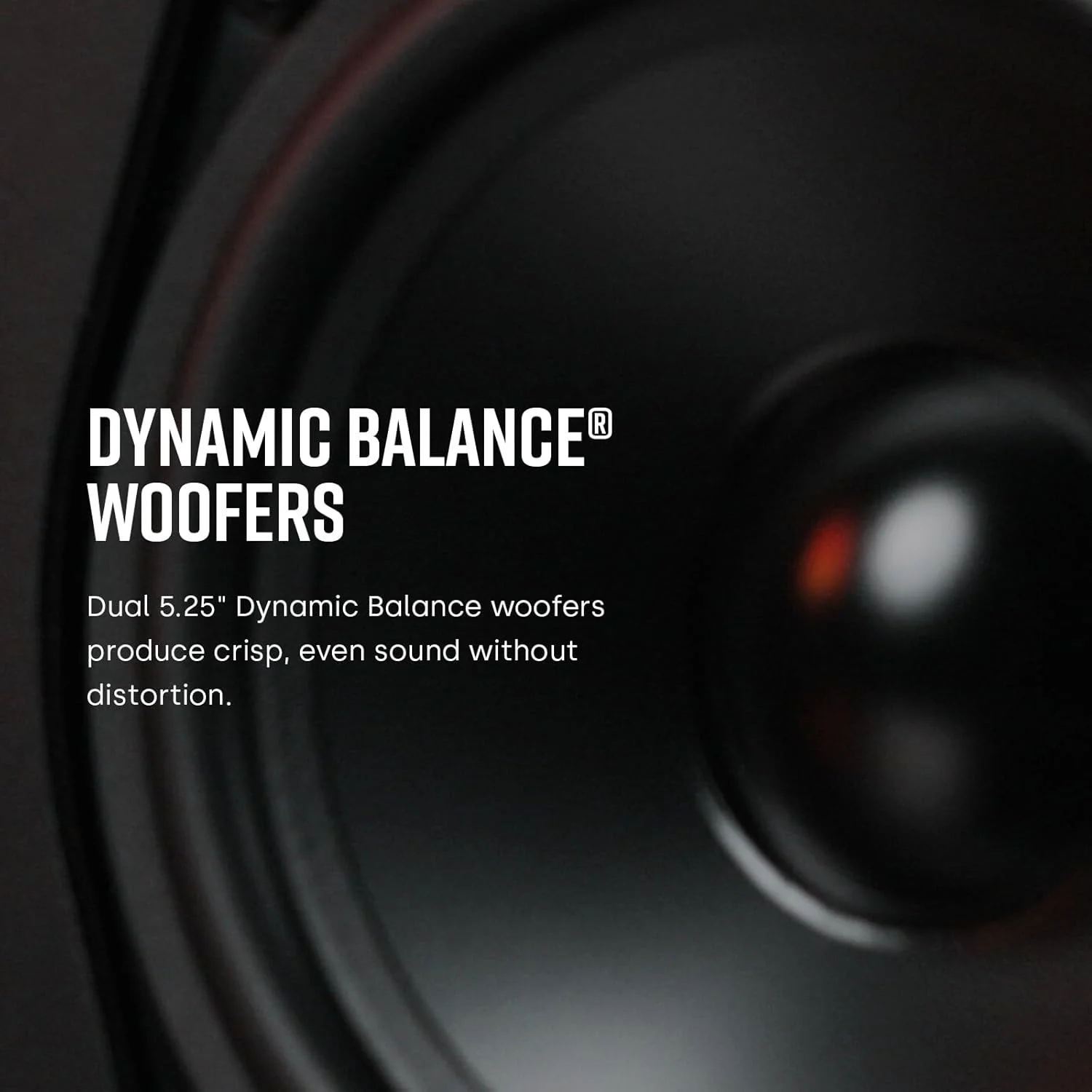 بلندگوی کانال مرکزی سینمای خانگی 100 واتی Polk Audio T30 - صدای Hi-Res با پاسخ باس عمیق، Dolby و DTS Surround، تکی، مشکی