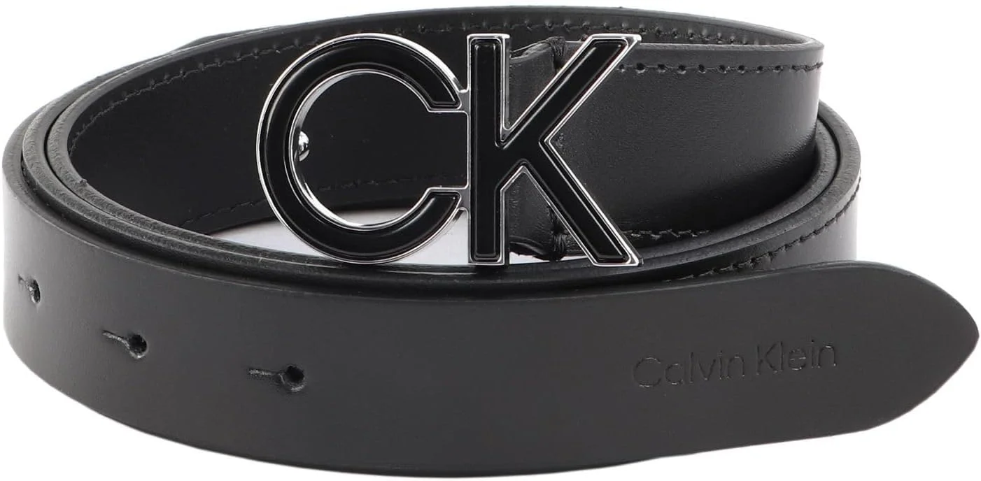 کمربند دو طرفه کلوین کلاین Re-Lock 30MM W95 مشکی/مشکی طرح کروکودیل کمربند دو طرفه کلوین کلاین Re-Lock 30MM W95 مشکی/مشکی طرح کروکودیل