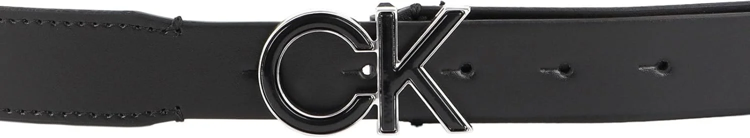 کمربند دو طرفه کلوین کلاین Re-Lock 30MM W95 مشکی/مشکی طرح کروکودیل کمربند دو طرفه کلوین کلاین Re-Lock 30MM W95 مشکی/مشکی طرح کروکودیل