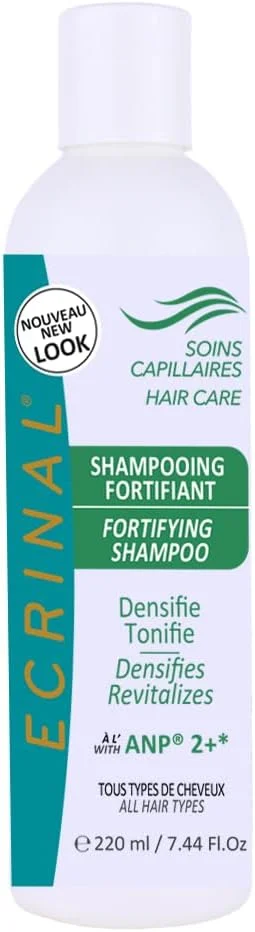 شامپو تقویت کننده بدون سولفات اکرینال با ANP2+ برای موهای قوی و درخشان - بازگرداندن حجم، لطافت و مقاومت به موهای کدر، ضعیف و خسته - ایده آل برای انواع مو و ریزش مو