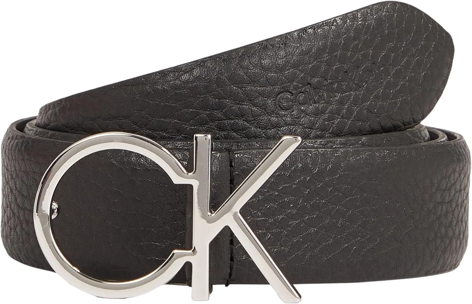 کمربند زنانه کلوین کلاین مدل Ck Logo Belt 3.0 Pebble کمربند زنانه کلوین کلاین مدل Ck Logo Belt 3.0 Pebble
