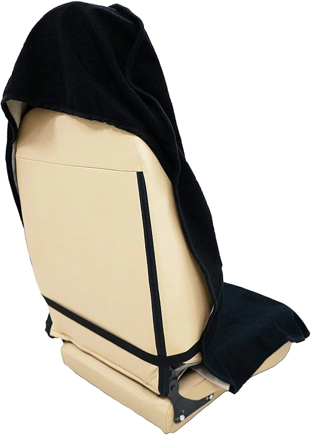 روکش صندلی خودرو ضدآب Sulfar برای صندلی های جلو - محافظ صندلی خودرو با اندازه جهانی برای باشگاه، ساحل، شنا، پیاده روی، سازگار با SUV، اتومبیل، کامیون (1 عدد)