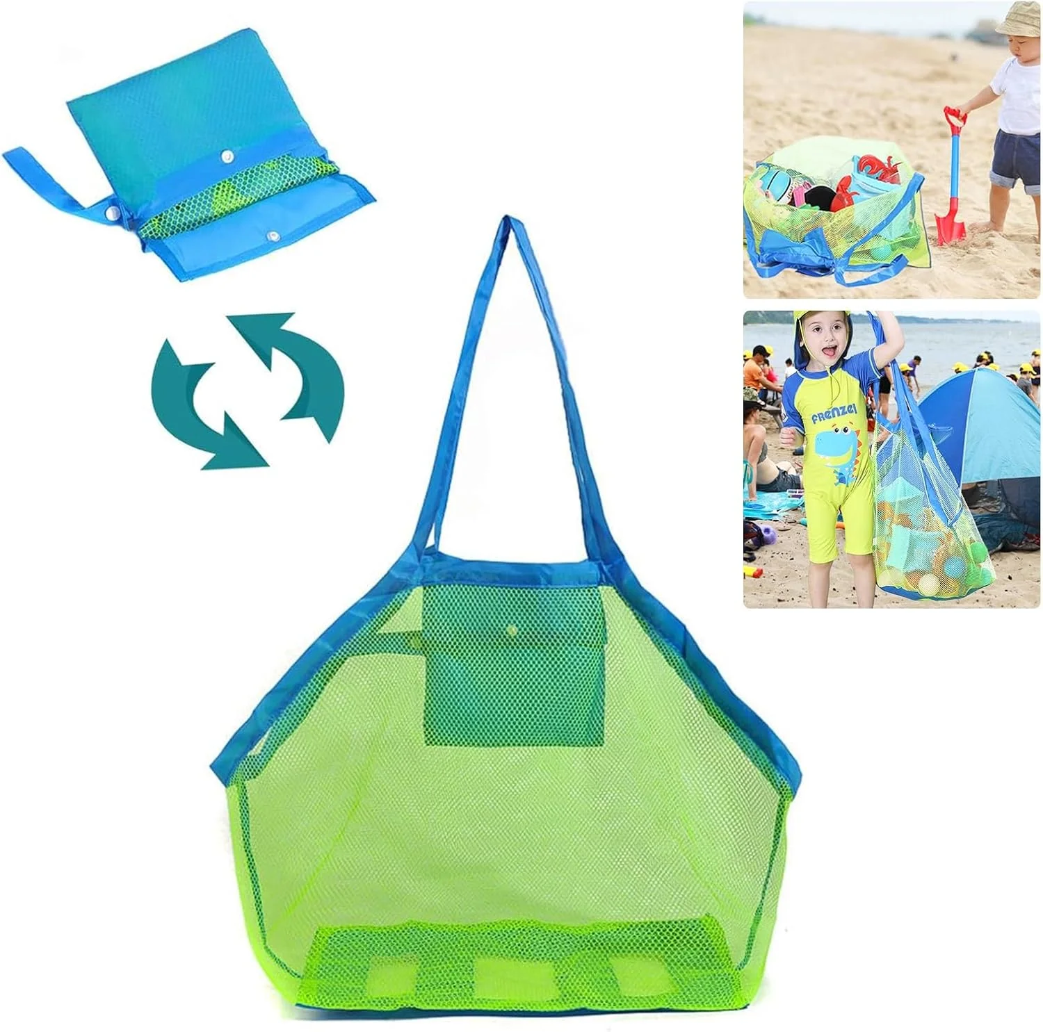 کیف توری ساحلی سپتو، کیف های توری اسباب بازی شن و ماسه، توری بسیار بزرگ، کیف های تاشو برای نگهداری صدف، کیف توری خشک شونده سریع برای اسباب بازی های شن و ماسه ساحلی کودکان، دور از شن و ماسه، کیف های نگهداری لوازم استخر، کوله پشتی پیک نیک کیف توری ساحلی سپتو، کیف های توری اسباب بازی شن و ماسه، توری بسیار بزرگ، کیف های تاشو برای نگهداری صدف، کیف توری خشک شونده سریع برای اسباب بازی های شن و ماسه ساحلی کودکان، دور از شن و ماسه، کیف های نگهداری لوازم استخر، کوله پشتی پیک نیک