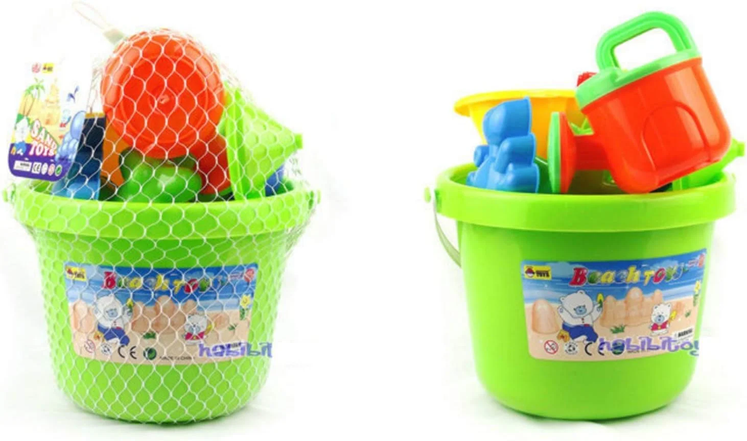 ست اسباب بازی ساحلی 12 تکه Skeido مناسب کودکان و نوزادان برای بازی در فضای باز با سطل، بیل، شن کش و اسباب بازی های آبی