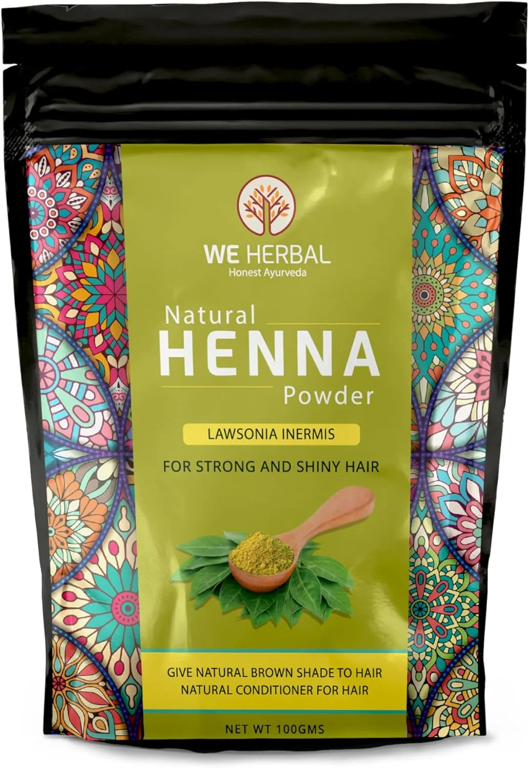 پودر حنای 100% طبیعی وی هربال، طبیعی، خالص و ارگانیک، 100 گرم پودر حنای 100% طبیعی وی هربال، طبیعی، خالص و ارگانیک، 100 گرم