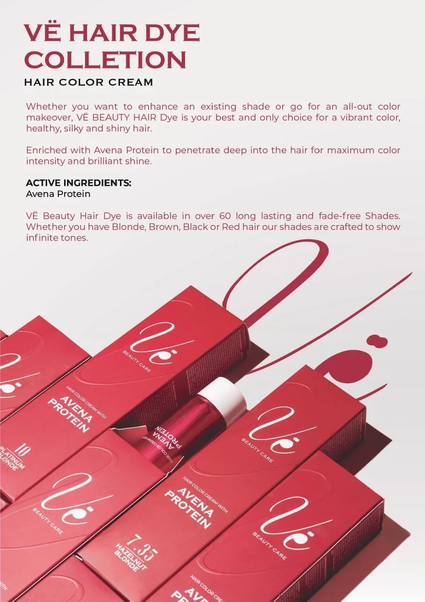 کرم رنگ مو وی بیوتی کر مدل #C Clear - براق کننده و درخشان کننده مو حاوی پروتئین آونا | درمان غیر رنگی مو | افزایش درخشندگی و نرمی | 100 میلی لیتر کرم رنگ مو وی بیوتی کر مدل #C Clear - براق کننده و درخشان کننده مو حاوی پروتئین آونا | درمان غیر رنگی مو | افزایش درخشندگی و نرمی | 100 میلی لیتر