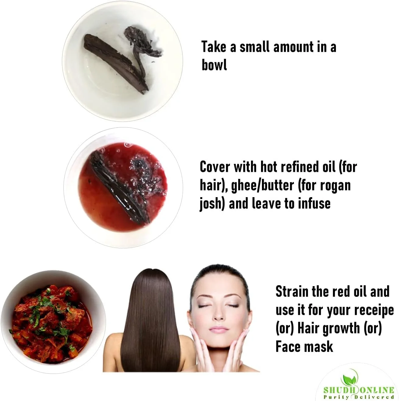 ریشه راتان جوت Shudh Online، ریشه آلکانت کامل (50 گرم) - پخت و پز، ریزش مو، رشد مو، سوختگی پوست، راتان جوت، ومبادا، ومبالم پاتای، لالجادی ریشه راتان جوت Shudh Online، ریشه آلکانت کامل (50 گرم) - پخت و پز، ریزش مو، رشد مو، سوختگی پوست، راتان جوت، ومبادا، ومبالم پاتای، لالجادی