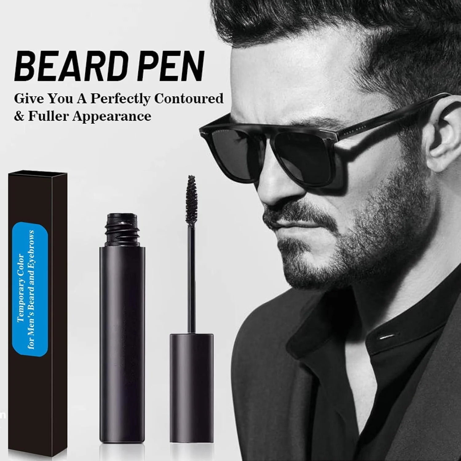 مداد پرکننده ریش مشکی برای مردان، برس ریش برای حالت دادن، مداد حالت دهنده، ضدآب، ضد تعریق، ماندگاری طولانی، کیت سبیل مداد آرایشگری با ظاهر طبیعی برای ریش و ابرو مردانه مداد پرکننده ریش مشکی برای مردان، برس ریش برای حالت دادن، مداد حالت دهنده، ضدآب، ضد تعریق، ماندگاری طولانی، کیت سبیل مداد آرایشگری با ظاهر طبیعی برای ریش و ابرو مردانه