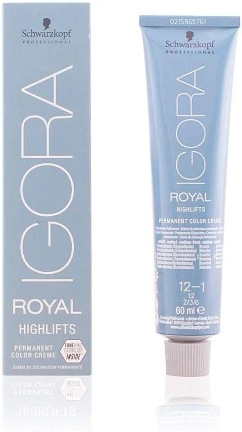 رنگ موی سوپر روشن ایگورا رویال شوارتسکف شماره 12-1، 60 میلی لیتر رنگ موی سوپر روشن ایگورا رویال شوارتسکف شماره 12-1، 60 میلی لیتر