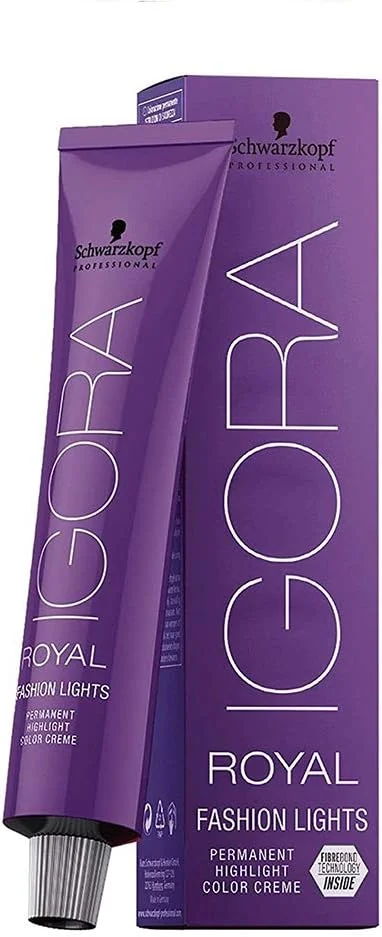 کرم رنگ هایلایت دائم Schwarzkopf Igora Royal Fashion Lights با فناوری Fibrebond (L-00 Natural Extra) کرم رنگ هایلایت دائم Schwarzkopf Igora Royal Fashion Lights با فناوری Fibrebond (L-00 Natural Extra)
