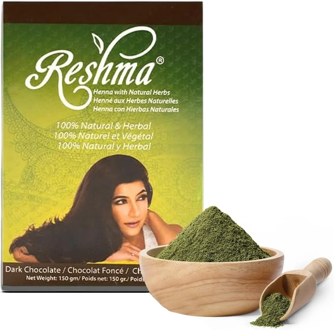 رنگ موی حنای کلاسیک ریشما بیوتی | 100% طبیعی، برای موهای نرم و درخشان | رنگ موی حنا، پوشش موهای سفید | محصولات آیورودا برای مو (شکلاتی تیره، بسته 1 عددی) رنگ موی حنای کلاسیک ریشما بیوتی | 100% طبیعی، برای موهای نرم و درخشان | رنگ موی حنا، پوشش موهای سفید | محصولات آیورودا برای مو (شکلاتی تیره، بسته 1 عددی)