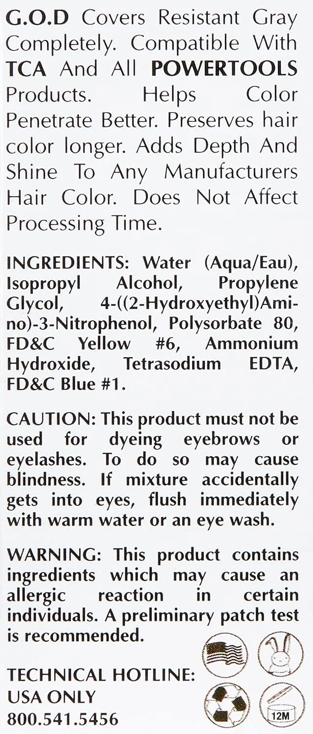 قطره های اکسید کننده خاکستری POWERTOOLS GOD، نسخه اصلی، 7.5 میلی لیتر | مستقیماً با فرمول ترکیب کنید تا پوشش خاکستری کامل ایجاد شود قطره های اکسید کننده خاکستری POWERTOOLS GOD، نسخه اصلی، 7.5 میلی لیتر | مستقیماً با فرمول ترکیب کنید تا پوشش خاکستری کامل ایجاد شود