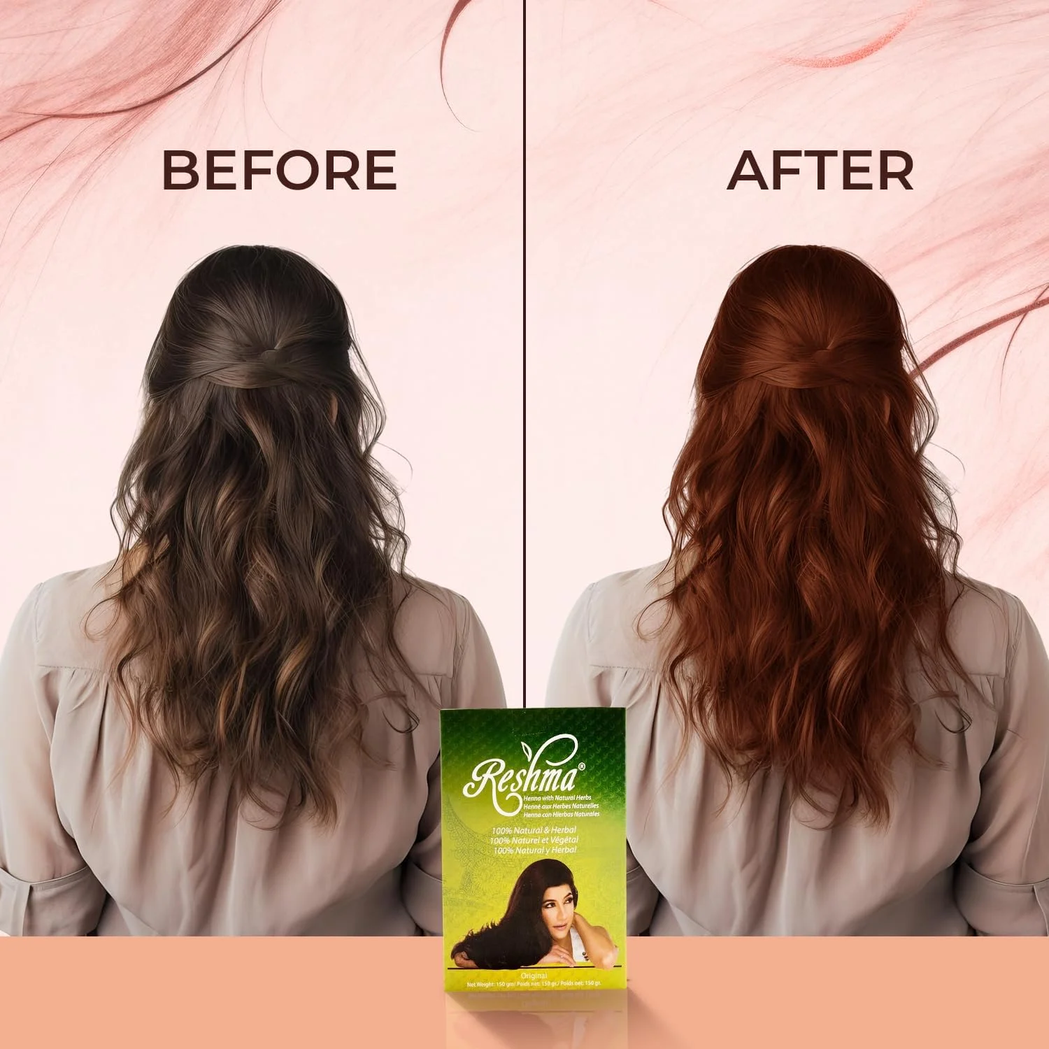 رنگ موی حنای کلاسیک رِشما بیوتی | 100% طبیعی، برای موهای نرم و درخشان | رنگ موی حنا، پوشش موهای سفید | محصولات آیورودا برای مو (تافی، بسته 1 عددی) رنگ موی حنای کلاسیک رِشما بیوتی | 100% طبیعی، برای موهای نرم و درخشان | رنگ موی حنا، پوشش موهای سفید | محصولات آیورودا برای مو (تافی، بسته 1 عددی)