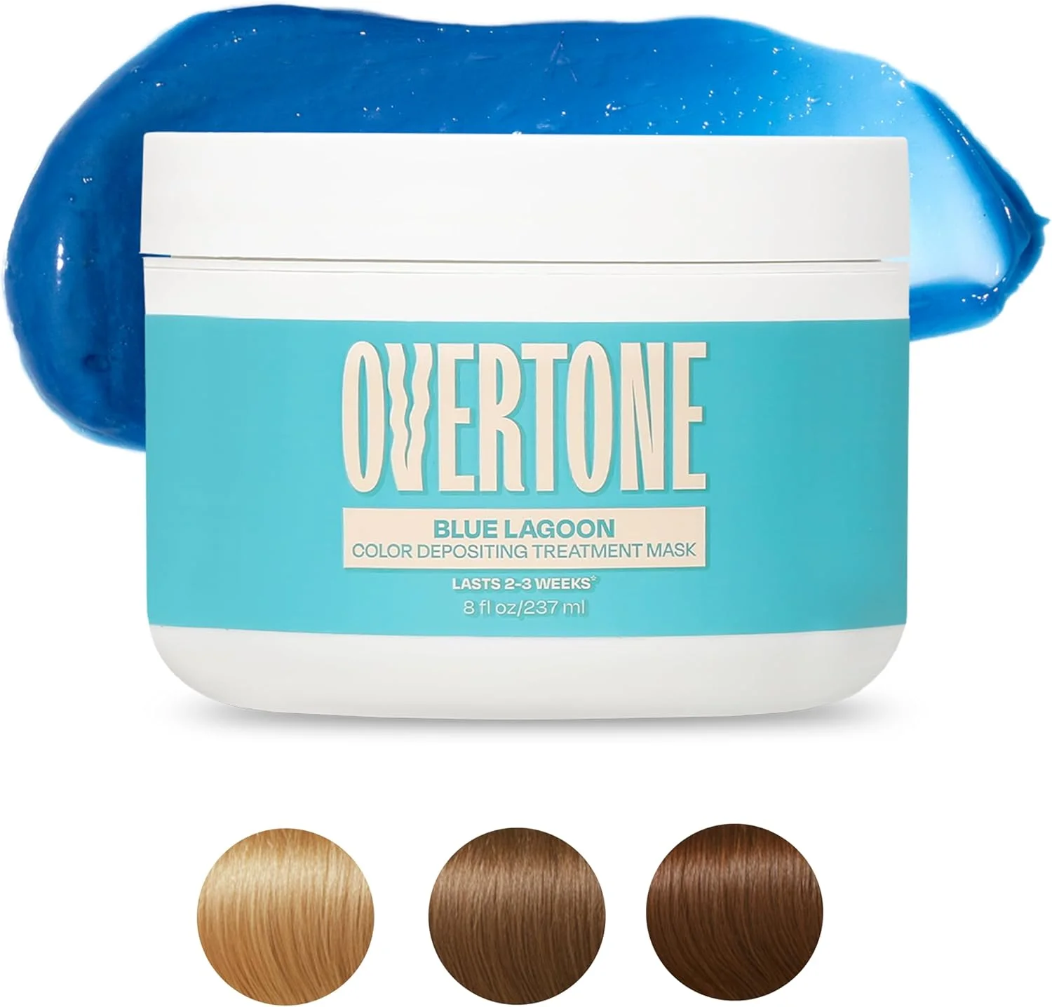 نرم کننده رنگساژ موقت اورتون - 236 میلی لیتر، مناسب موهای طبیعی و رنگ شده، حاوی شی باتر و روغن نارگیل آبرسان - وگان و بدون تست حیوانی، آبی فیروزه ای تند نرم کننده رنگساژ موقت اورتون - 236 میلی لیتر، مناسب موهای طبیعی و رنگ شده، حاوی شی باتر و روغن نارگیل آبرسان - وگان و بدون تست حیوانی، آبی فیروزه ای تند