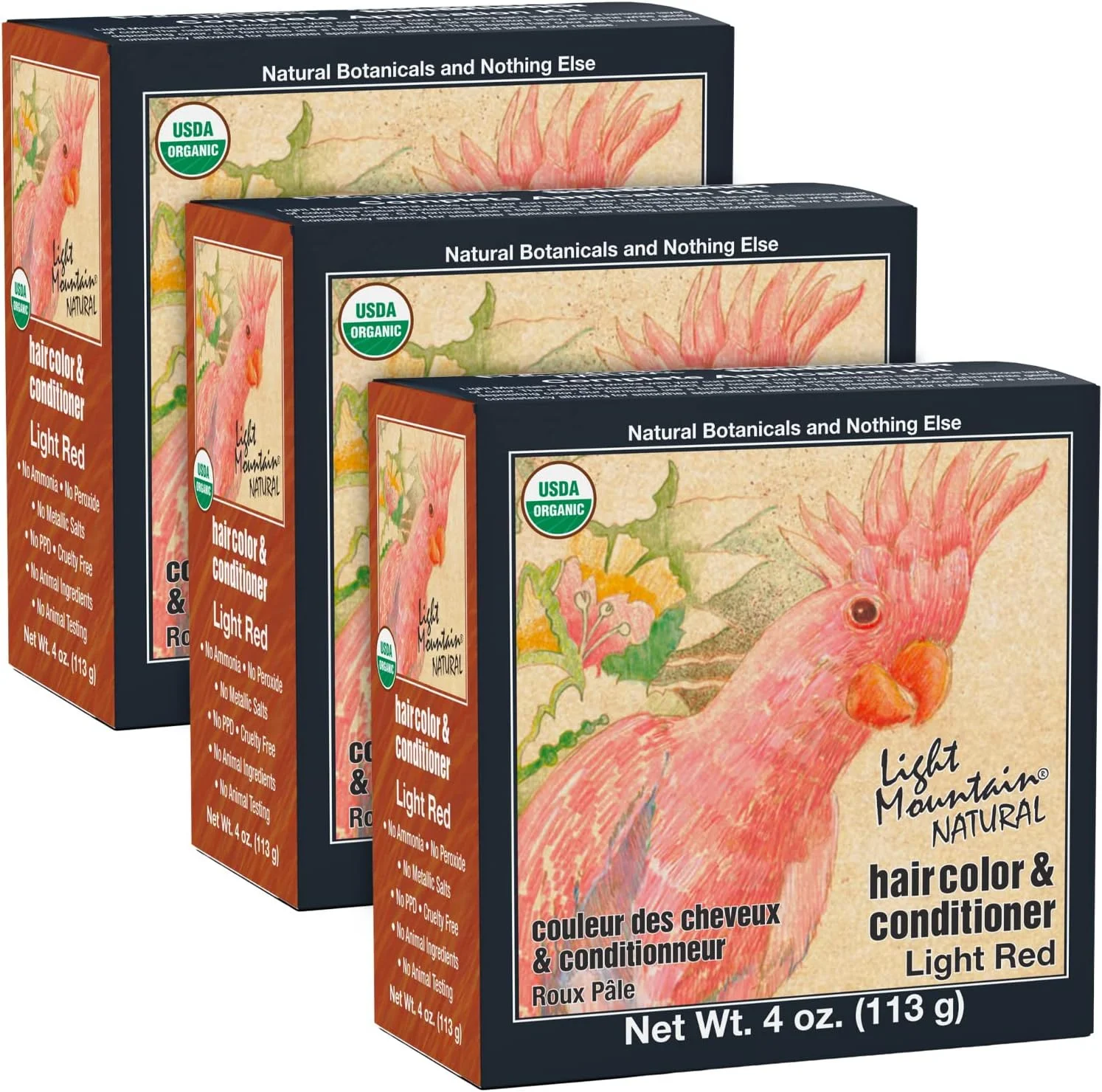 رنگ موی طبیعی لایت مونتین 3 تکه - قرمز روشن، 340 گرم (187008) رنگ موی طبیعی لایت مونتین 3 تکه - قرمز روشن، 340 گرم (187008)