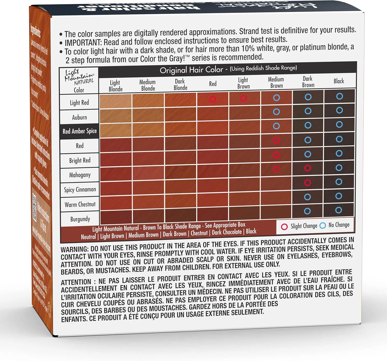 رنگ موی طبیعی لایت مونتین 3 تکه - ادویه کهربایی قرمز، 12 اونس (187009) رنگ موی طبیعی لایت مونتین 3 تکه - ادویه کهربایی قرمز، 12 اونس (187009)