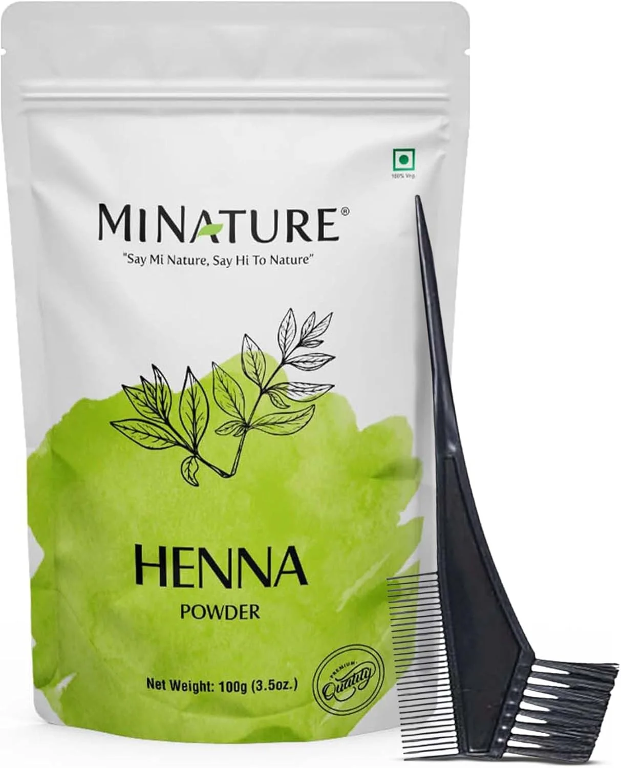 پودر حنای طبیعی Mi Nature (Lawsonia Inermis) | برای مراقبت از مو | برای رنگ موی طبیعی | خالص و طبیعی | بدون مواد نگهدارنده افزوده | گیاهی | بدون تست حیوانی | 100 گرم (3.52 اونس) پودر حنای طبیعی Mi Nature (Lawsonia Inermis) | برای مراقبت از مو | برای رنگ موی طبیعی | خالص و طبیعی | بدون مواد نگهدارنده افزوده | گیاهی | بدون تست حیوانی | 100 گرم (3.52 اونس)