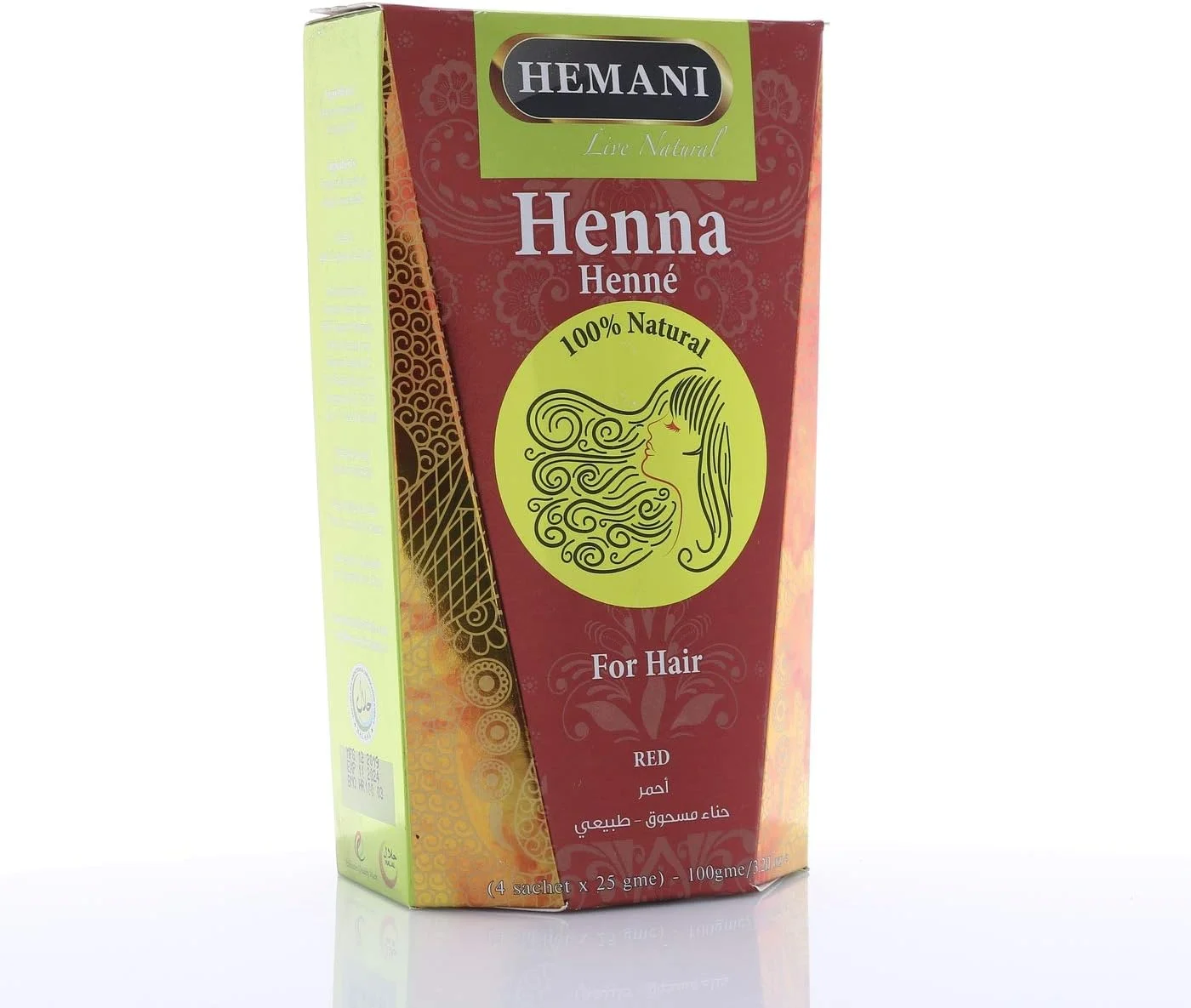 پودر حنای طبیعی همانی - قرمز پودر حنای طبیعی همانی - قرمز