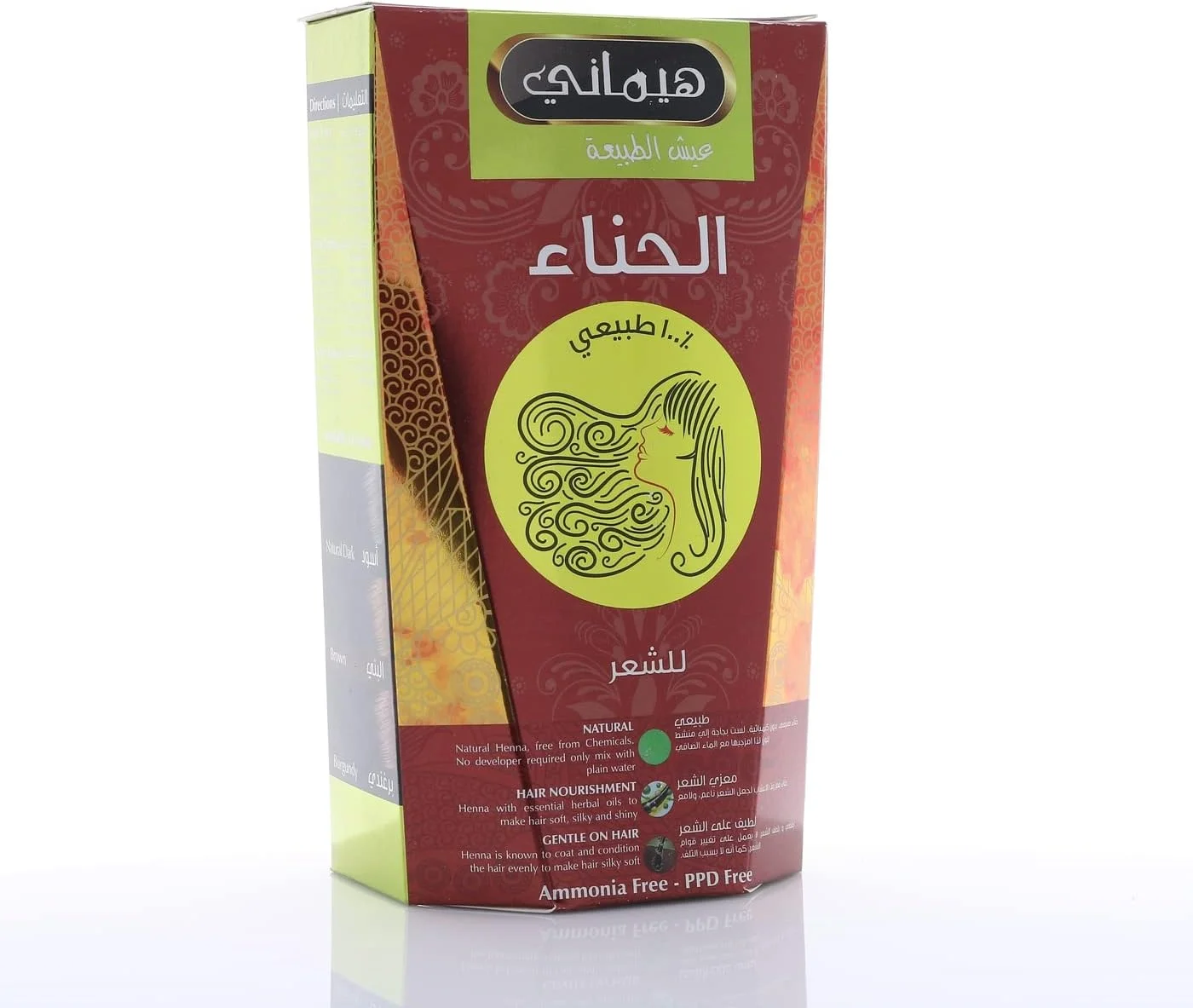 پودر حنای طبیعی همانی - قرمز پودر حنای طبیعی همانی - قرمز