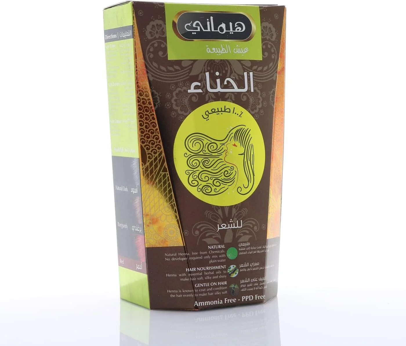 پودر حنای قهوه ای همانی پودر حنای قهوه ای همانی