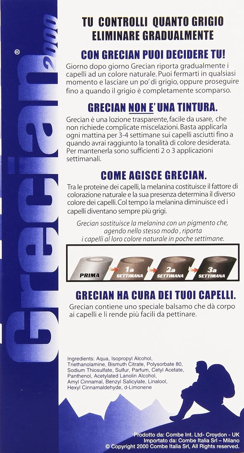 لوسیون رنگ موی مردانه گریکین 125 میلی لیتر لوسیون رنگ موی مردانه گریکین 125 میلی لیتر