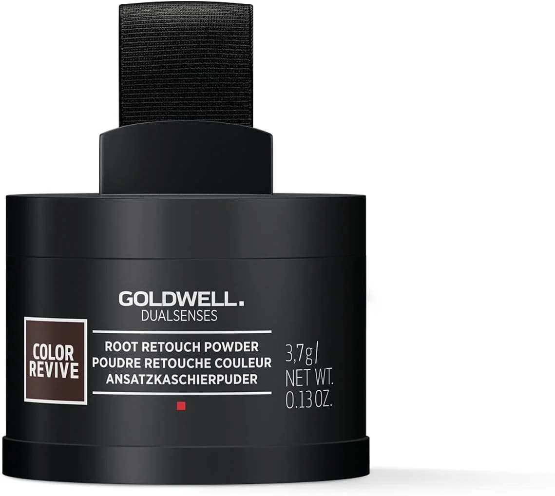 پودر پوشاننده ریشه مو گلدول Dualsenses Color Revive رنگ قهوه ای تیره 3.7 گرم