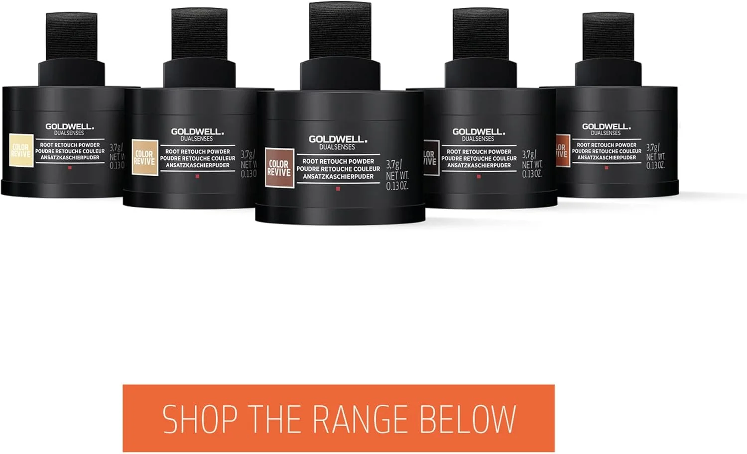 پودر پوشاننده ریشه مو گلدول Dualsenses Color Revive رنگ قهوه ای تیره 3.7 گرم