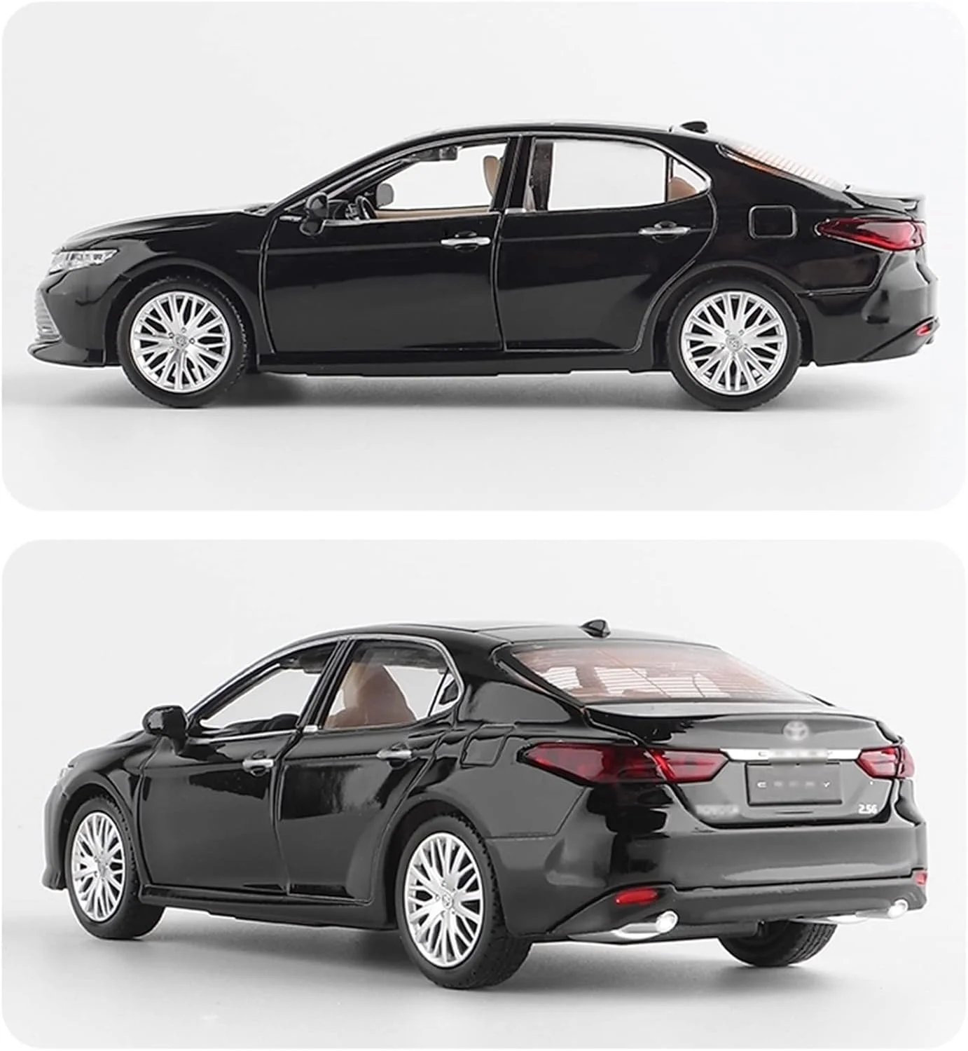 مدل ماشین فلزی تویوتا کمری FAJIAYI با مقیاس 1:32، اسباب بازی کلکسیونی با شبیه سازی بالا، صدا و نور (رنگ: آبی)