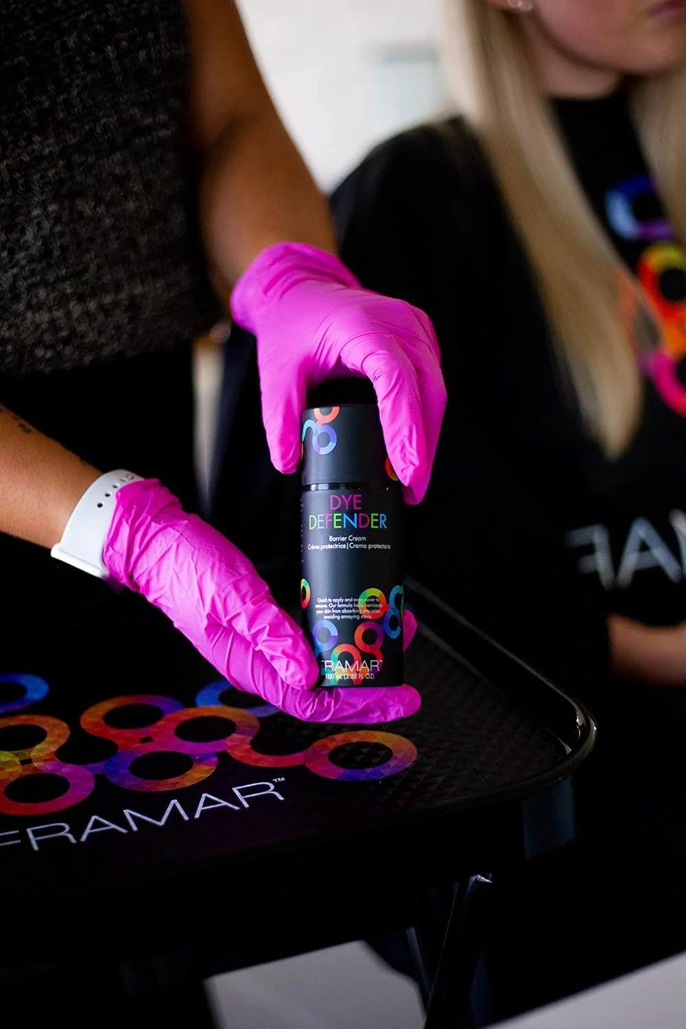 کرم محافظ رنگ مو Framar Dye Defender - محافظ رنگ مو، کرم رنگ، کرم محافظ لکه، پاک کننده رنگ مو محافظ خط رویش مو - 100 میلی لیتر کرم محافظ رنگ مو Framar Dye Defender - محافظ رنگ مو، کرم رنگ، کرم محافظ لکه، پاک کننده رنگ مو محافظ خط رویش مو - 100 میلی لیتر