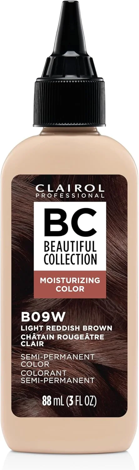 رنگ موی نیمه دائمی کلایرل پروفشنال بیوتیفول کالکشن، 09w قهوه ای مایل به قرمز روشن، 85 گرم رنگ موی نیمه دائمی کلایرل پروفشنال بیوتیفول کالکشن، 09w قهوه ای مایل به قرمز روشن، 85 گرم