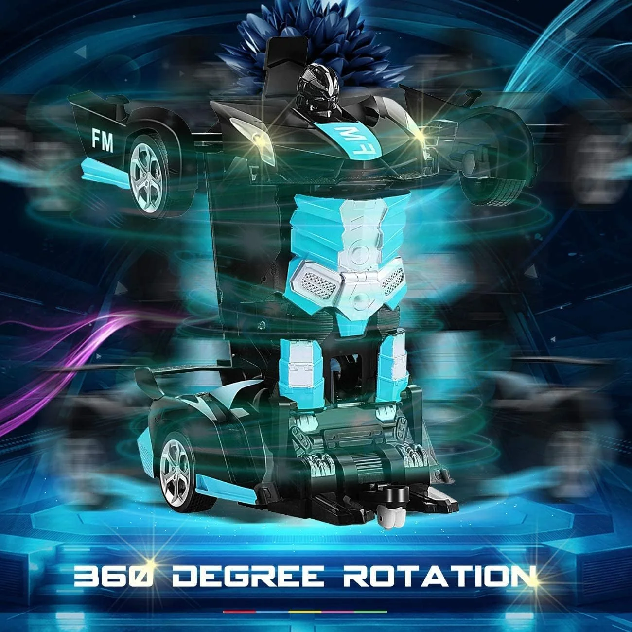 ماشین ترانسفورمر Beauenty. ماشین تغییر شکل کنترل از راه دور با نسبت 1.18 و فرکانس 2.4 گیگاهرتز. تغییر شکل با یک کلیک، چرخش 360 درجه و دریفت. هدیه برای کودکان 6-14 سال (A) ماشین ترانسفورمر Beauenty. ماشین تغییر شکل کنترل از راه دور با نسبت 1.18 و فرکانس 2.4 گیگاهرتز. تغییر شکل با یک کلیک، چرخش 360 درجه و دریفت. هدیه برای کودکان 6-14 سال (A)