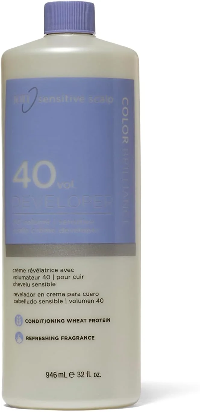 اکسیدان کرمی 40 حجمی آیون مناسب پوست سر حساس، حاوی بافرهای یونی و پروتئین نرم کننده برای کمک به کاهش حساسیت پوست سر، 946 میلی لیتر