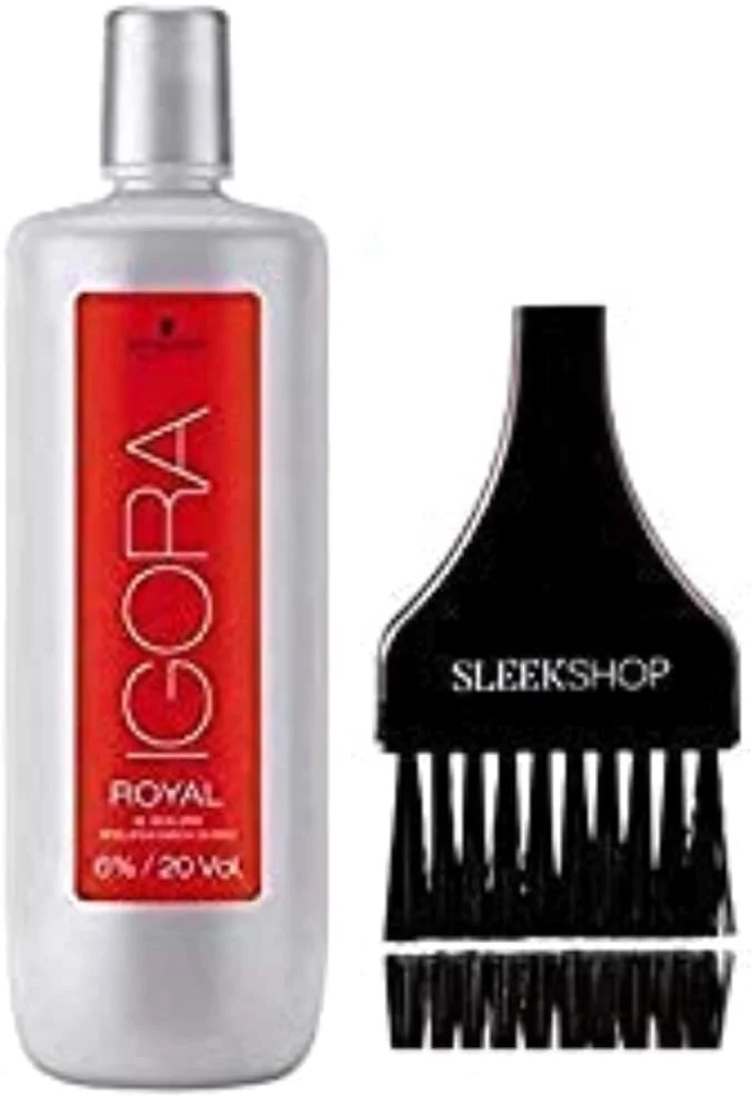 اکسیدان روغنی ایگورا رویال شوارتسکف پروفشنال (کیت استایلیست) هیدروژن پراکسید، 1000 میلی لیتر (6% / 20 حجمی)