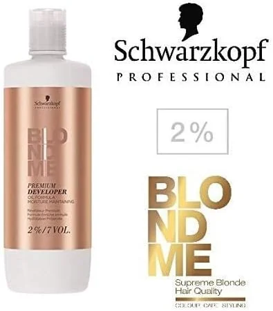 اکسیدان روغنی بلوند می پرمیوم شوارتسکف پروفشنال 1000 میل (2% حجم 7)