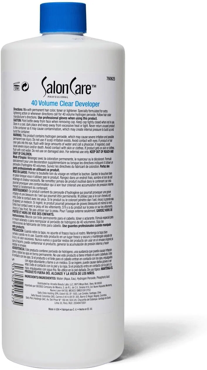 اکسیدان 40 حجمی شفاف سالن کر، 946 میلی لیتر