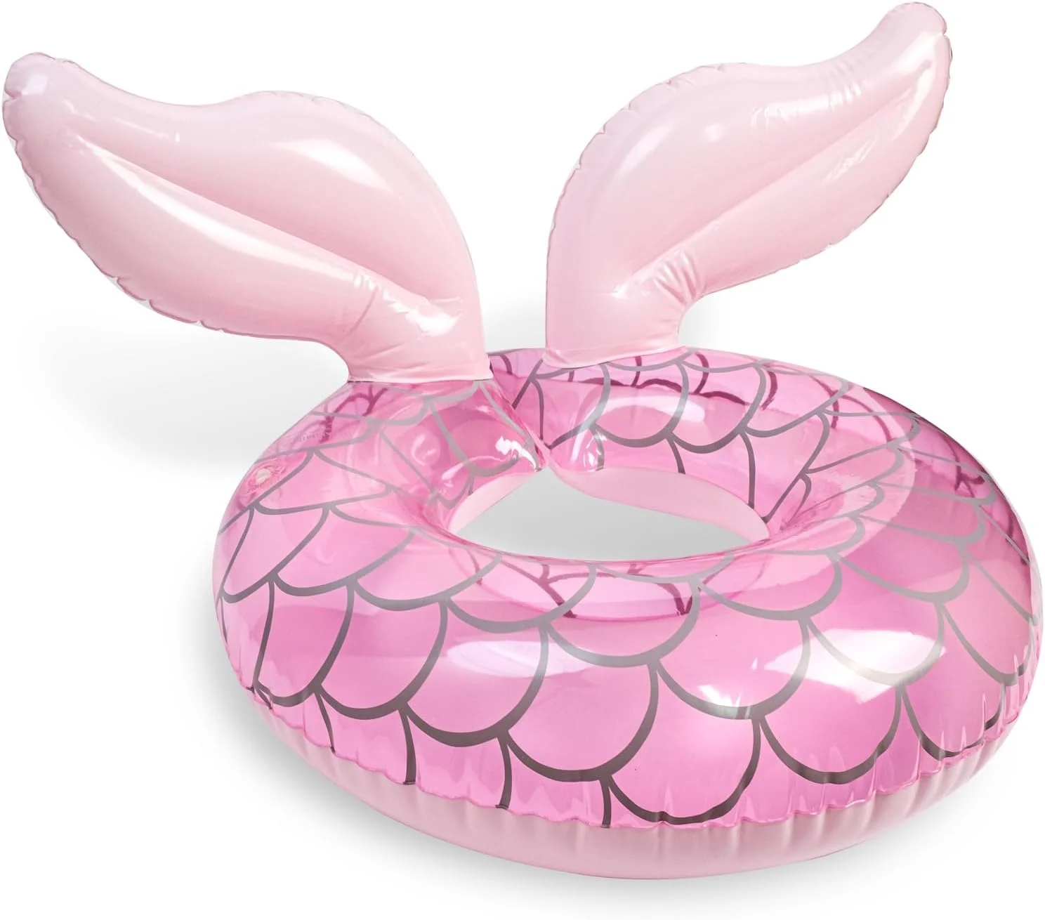 شناور استخر پری دریایی، حلقه بادی تیوب استخر کودکان اسباب بازی های تابستانی ساحلی شناور بادی برای دختران کودکان در فضای باز