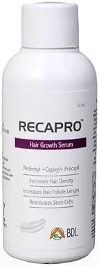 سرم رشد مو Recapro، Redensyl + Capixyl + Procapil، افزایش تراکم مو (60 میلی لیتر) سرم رشد مو Recapro، Redensyl + Capixyl + Procapil، افزایش تراکم مو (60 میلی لیتر)
