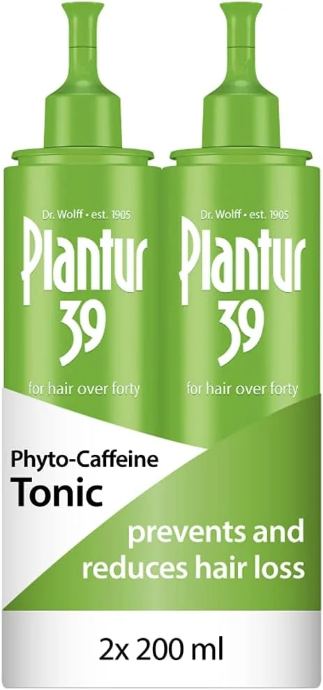 تونیک کافئین Plantur 39، جلوگیری و کاهش ریزش مو 2x 200ml | پشتیبانی از رشد و ضخیم شدن مو | مراقبت از موی زنان ساخت آلمان تونیک کافئین Plantur 39، جلوگیری و کاهش ریزش مو 2x 200ml | پشتیبانی از رشد و ضخیم شدن مو | مراقبت از موی زنان ساخت آلمان