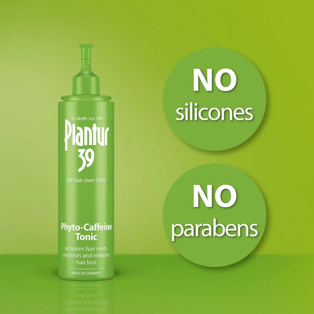 تونیک کافئین Plantur 39، جلوگیری و کاهش ریزش مو 2x 200ml | پشتیبانی از رشد و ضخیم شدن مو | مراقبت از موی زنان ساخت آلمان تونیک کافئین Plantur 39، جلوگیری و کاهش ریزش مو 2x 200ml | پشتیبانی از رشد و ضخیم شدن مو | مراقبت از موی زنان ساخت آلمان
