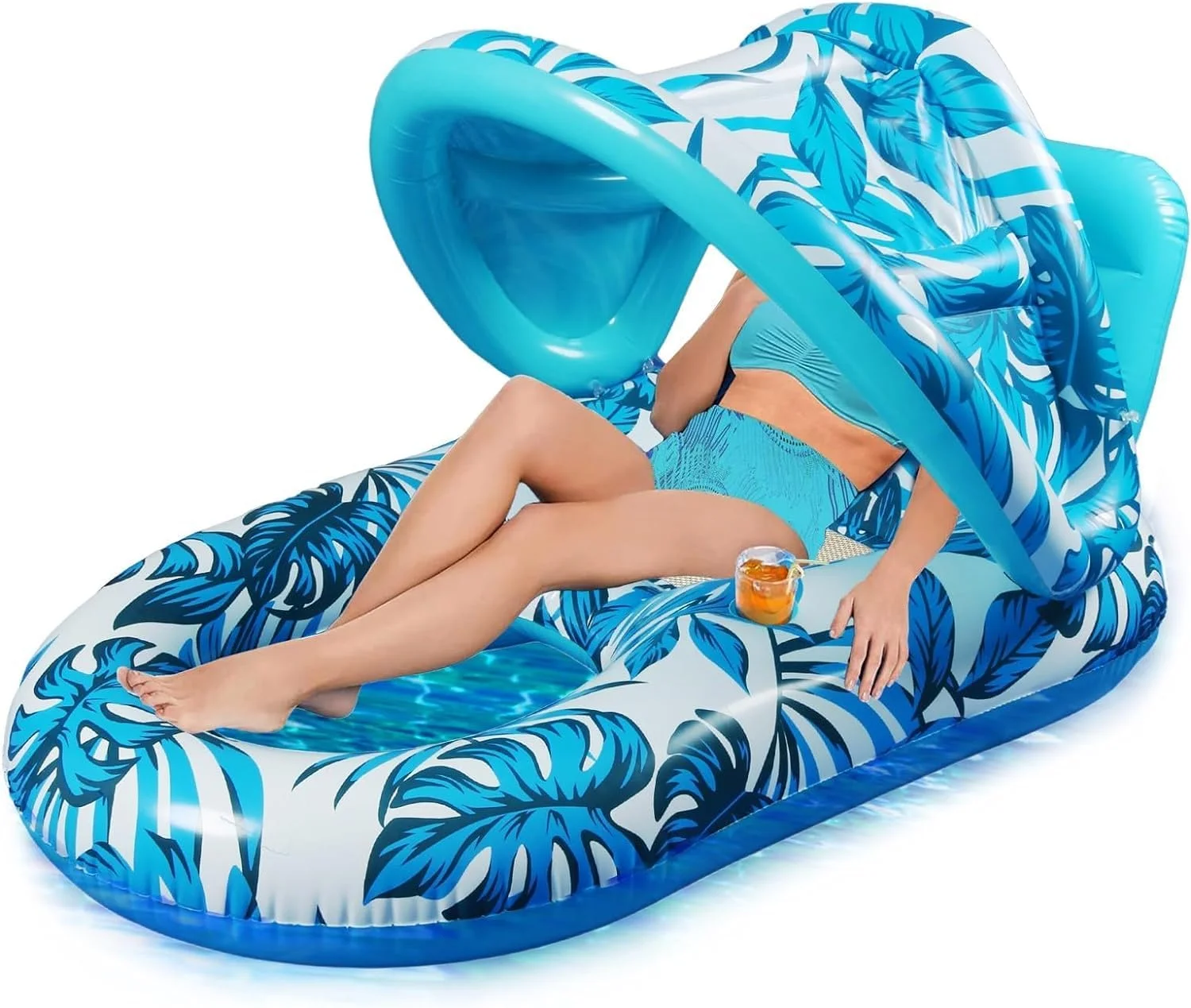 تخت بادی روی آب جورانب مناسب بزرگسالان، تشک بادی استخر، اسباب بازی مهمانی شناور روی آب مناسب استخر و ساحل