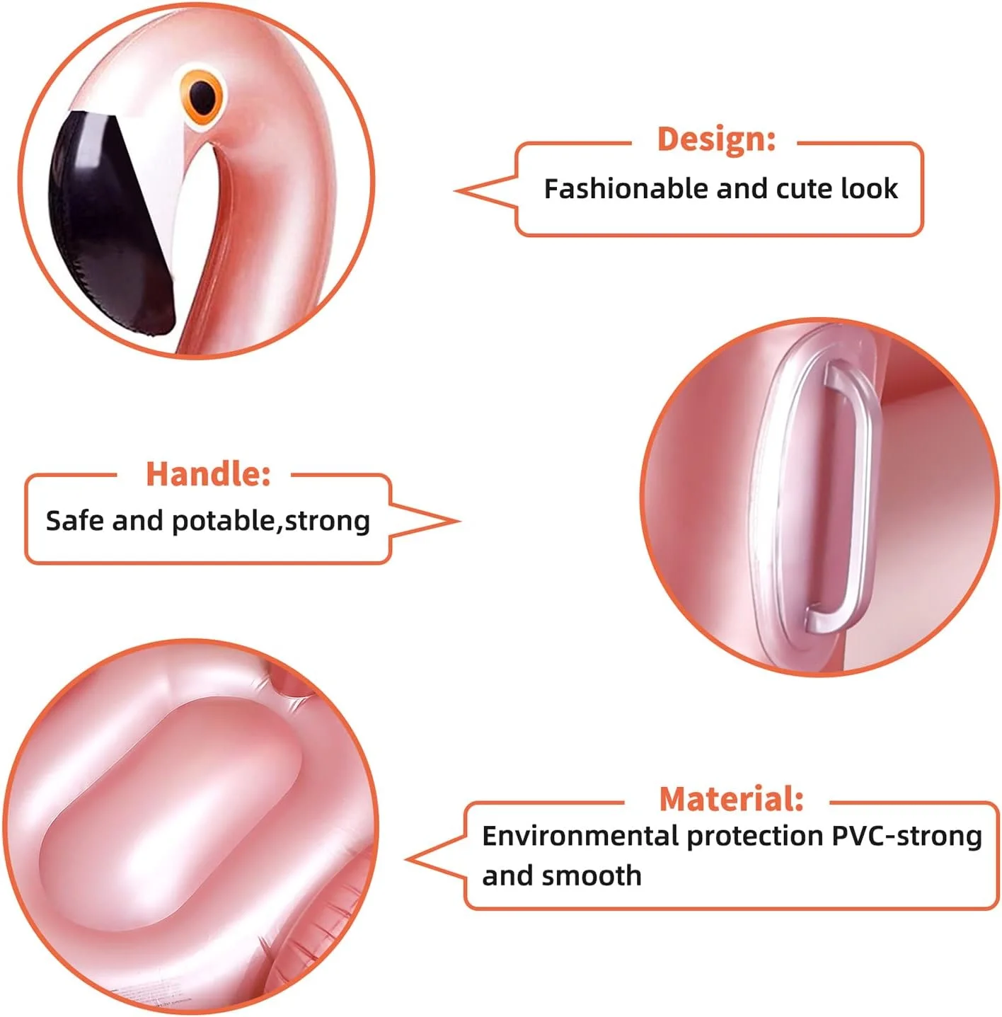 فلامینگو بادی غول پیکر کاکاشی مناسب برای تفریح در استخر، 167x144x101 سانتی متر، فلامینگو بادی با دریچه های سریع، مناسب برای شناور شدن، استراحت، دکوراسیون مهمانی های تابستانی، اسباب بازی برای کودکان و بزرگسالان، سایز خیلی بزرگ فلامینگو بادی غول پیکر کاکاشی مناسب برای تفریح در استخر، 167x144x101 سانتی متر، فلامینگو بادی با دریچه های سریع، مناسب برای شناور شدن، استراحت، دکوراسیون مهمانی های تابستانی، اسباب بازی برای کودکان و بزرگسالان، سایز خیلی بزرگ